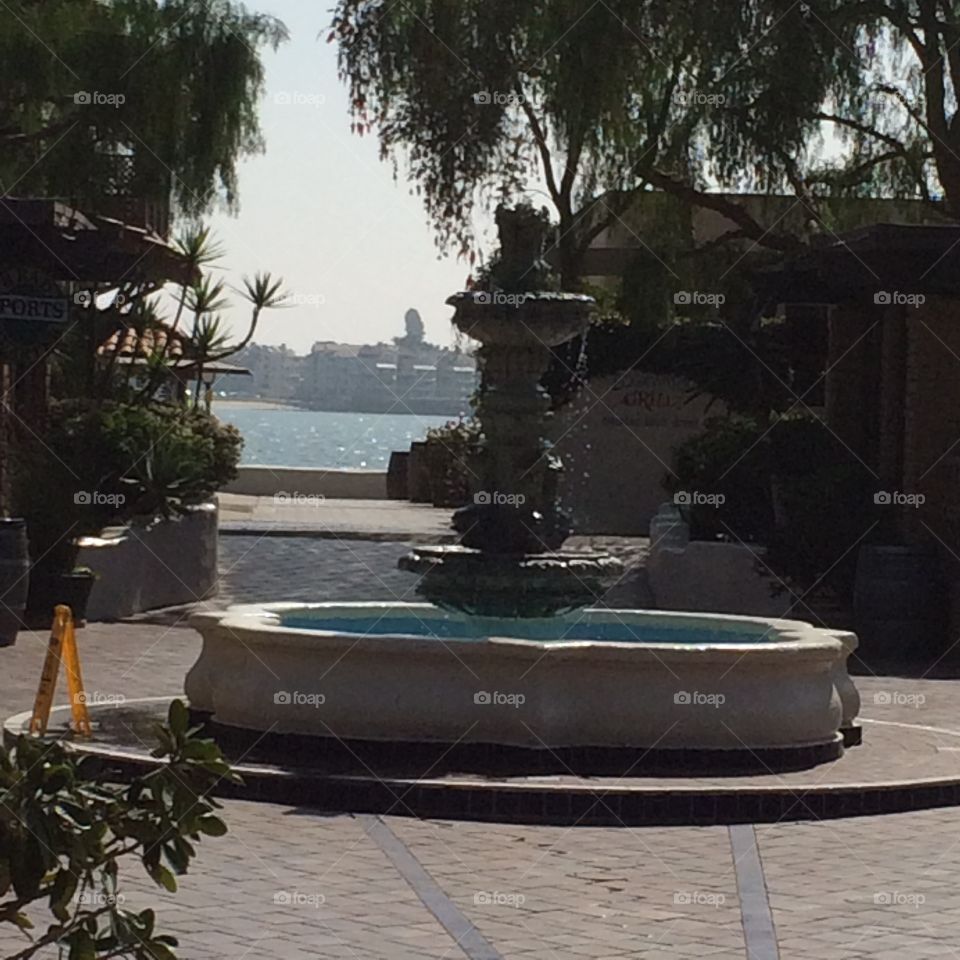 Fountain. Fountain in San Diego