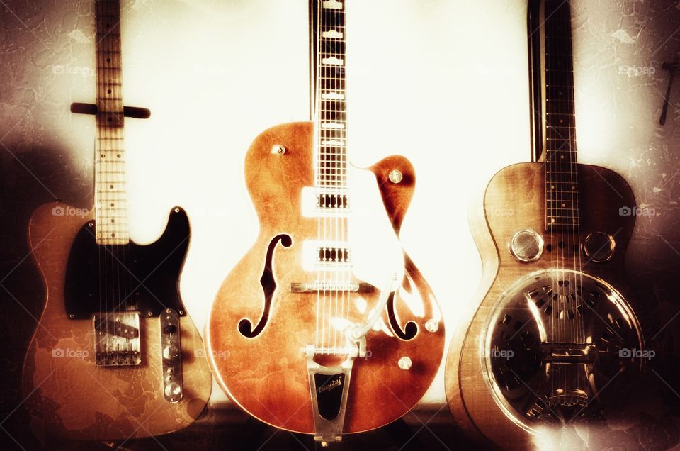 Guitars. Vintage guitars