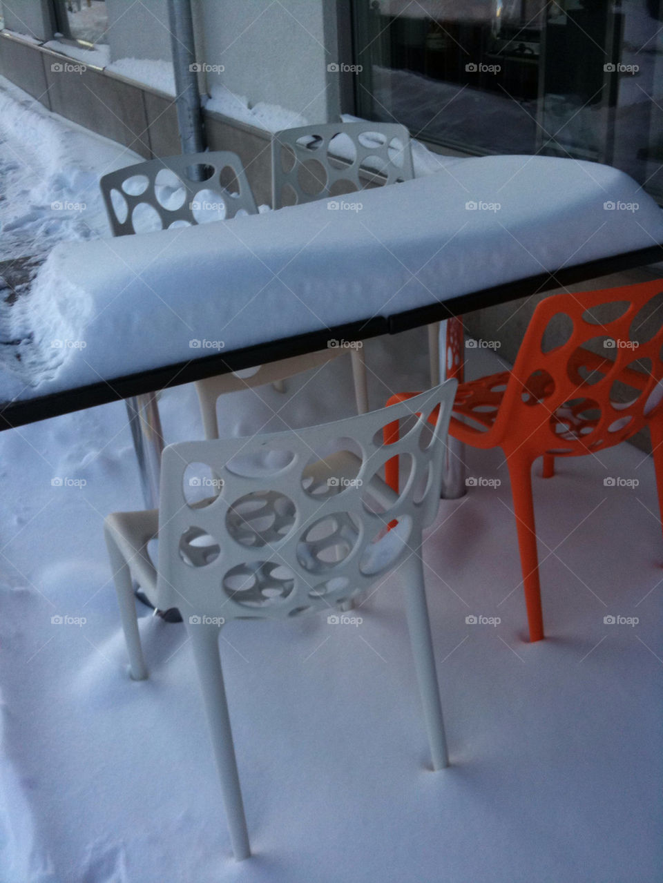 snow winter sweden table by leilaelisabeth