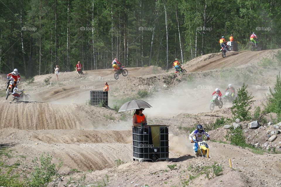 motocross race