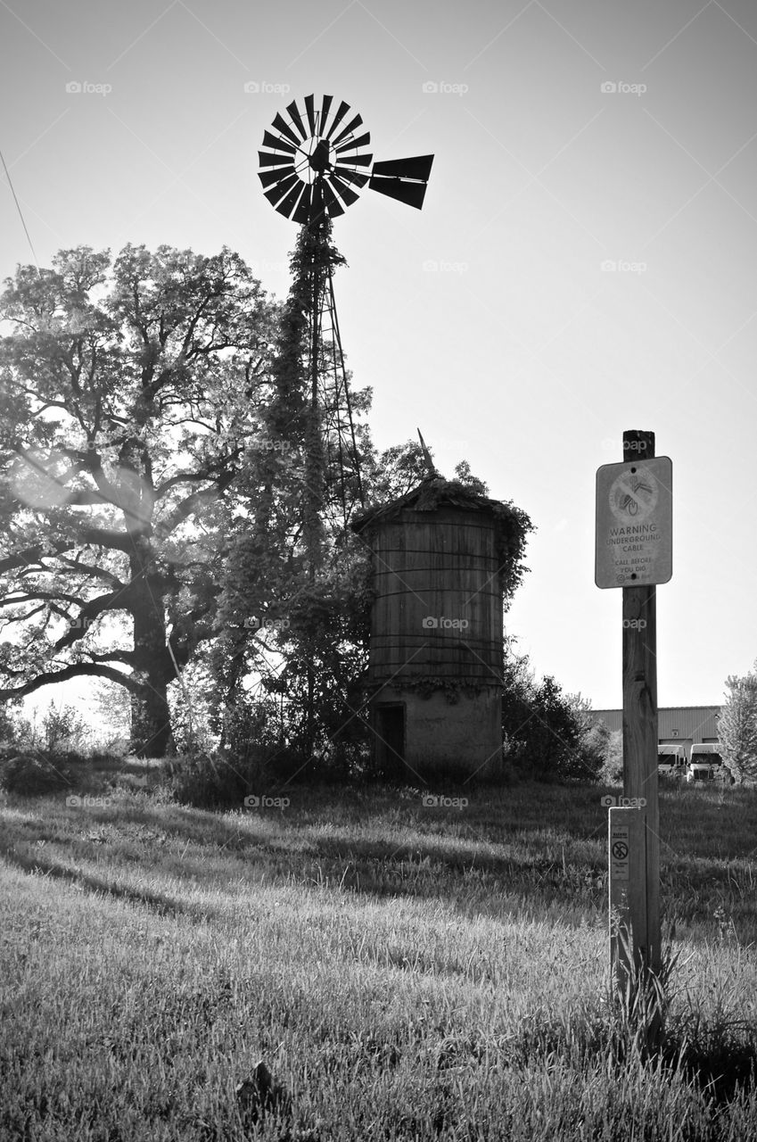 Abandoned windmill 