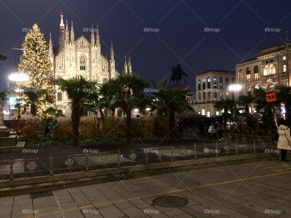 Milano piazza del Duomo 