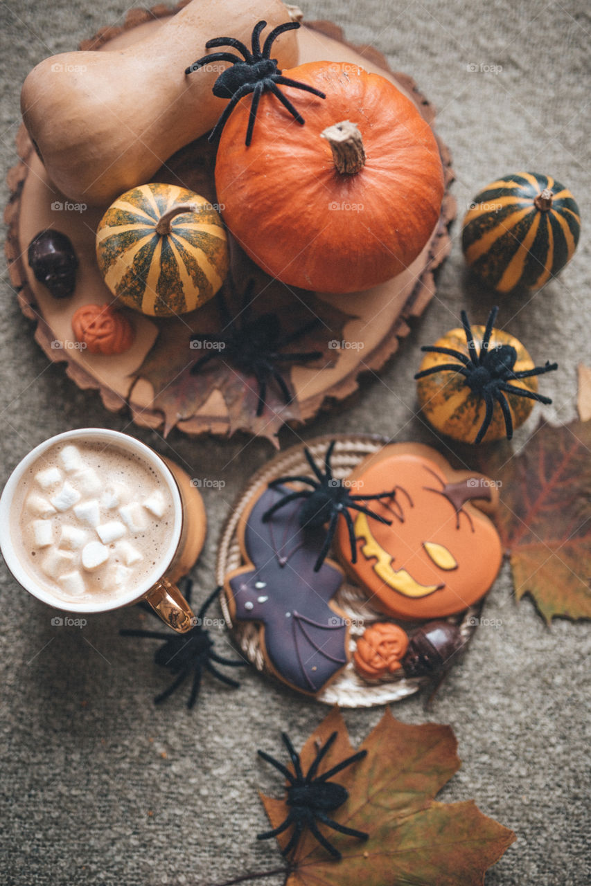 Autumn flatlay 