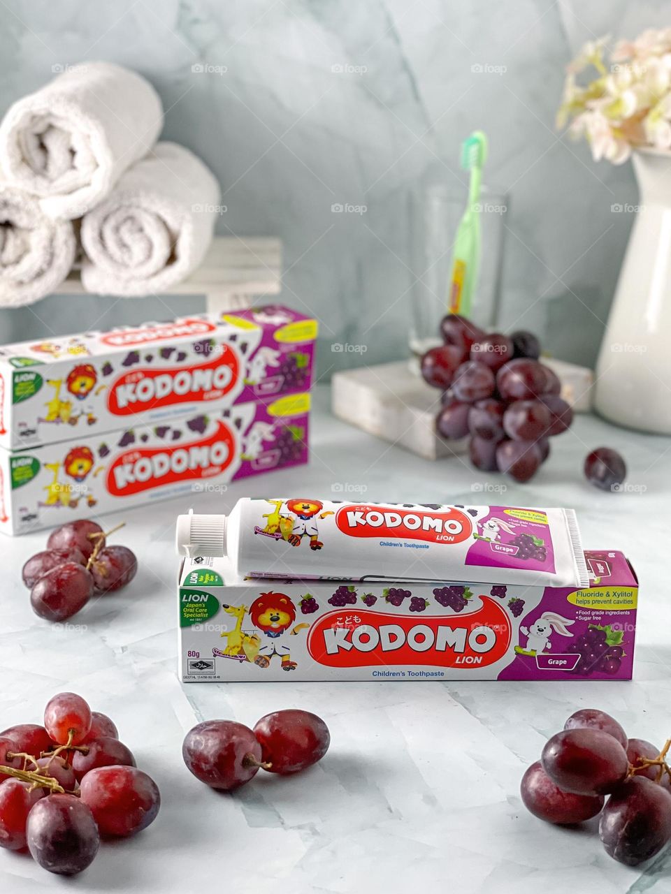 A children's toothpaste