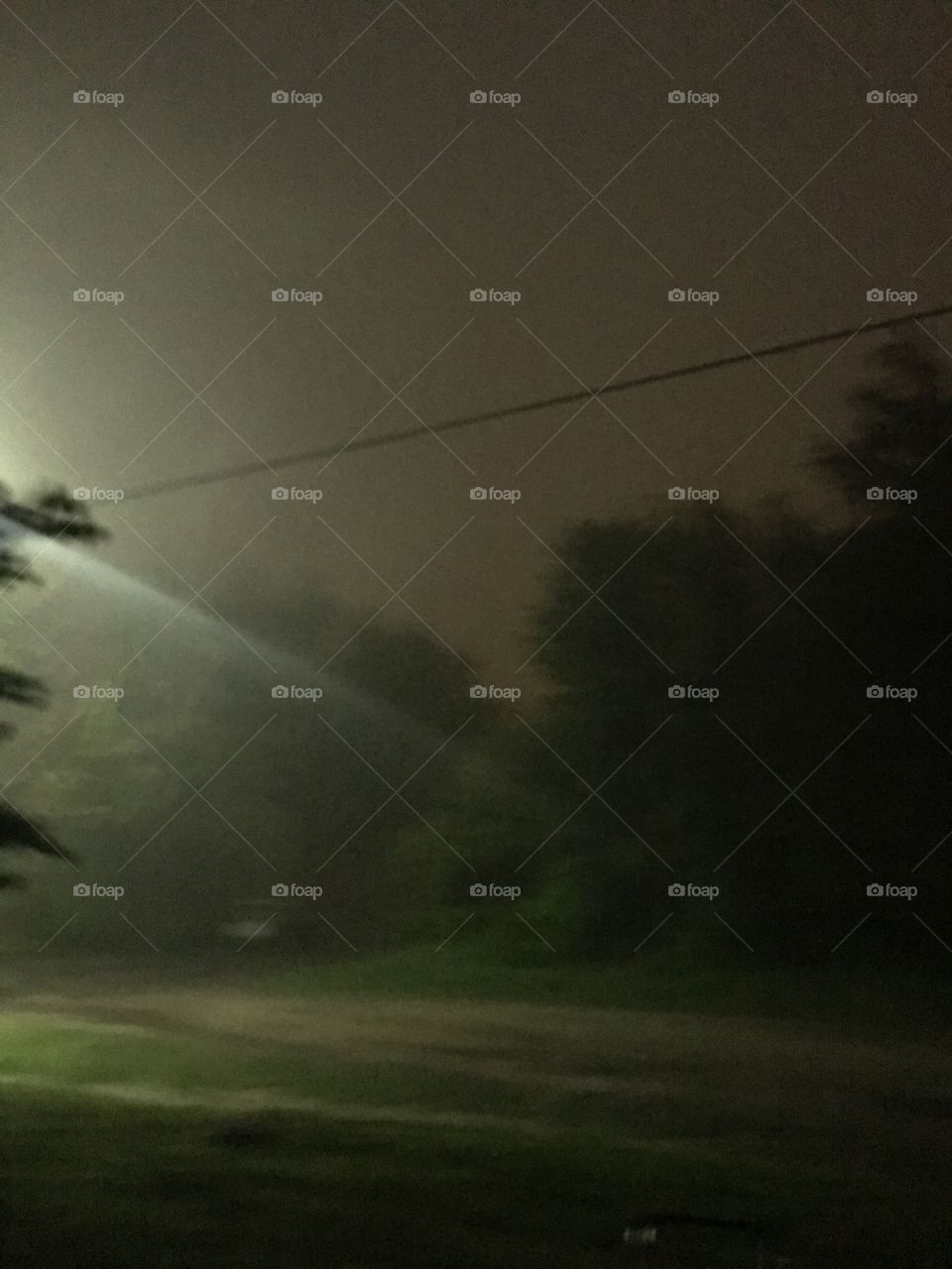 Midnight thunderstorms 