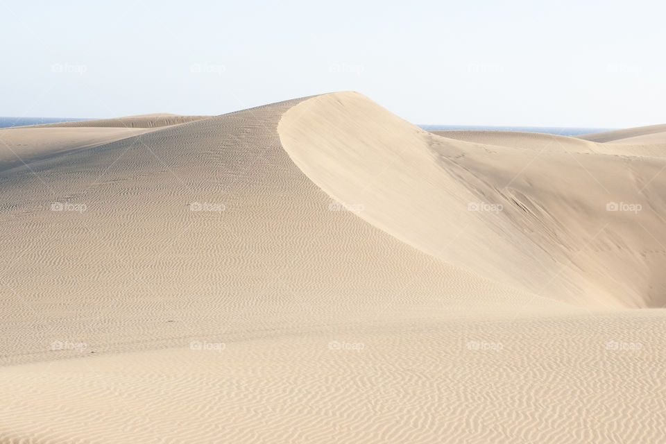 Maspalomas in Gran Canaria, Canary Islands, Spain 