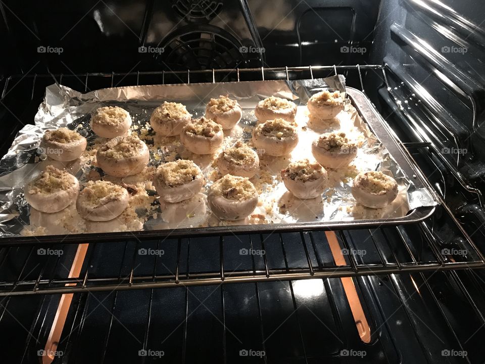 Stuffed mushrooms Oven Italian 