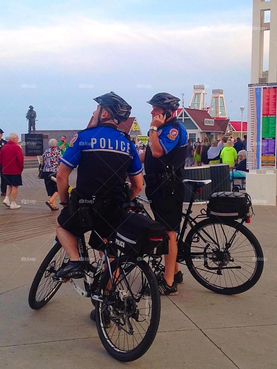 Police on Bicycles