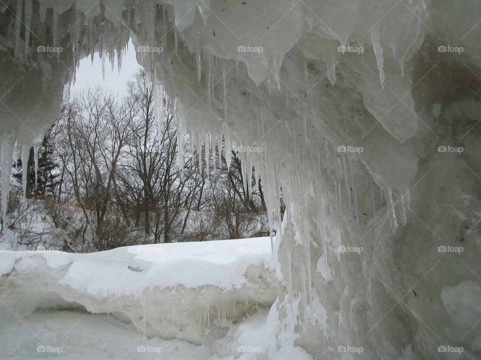 Ice bridge