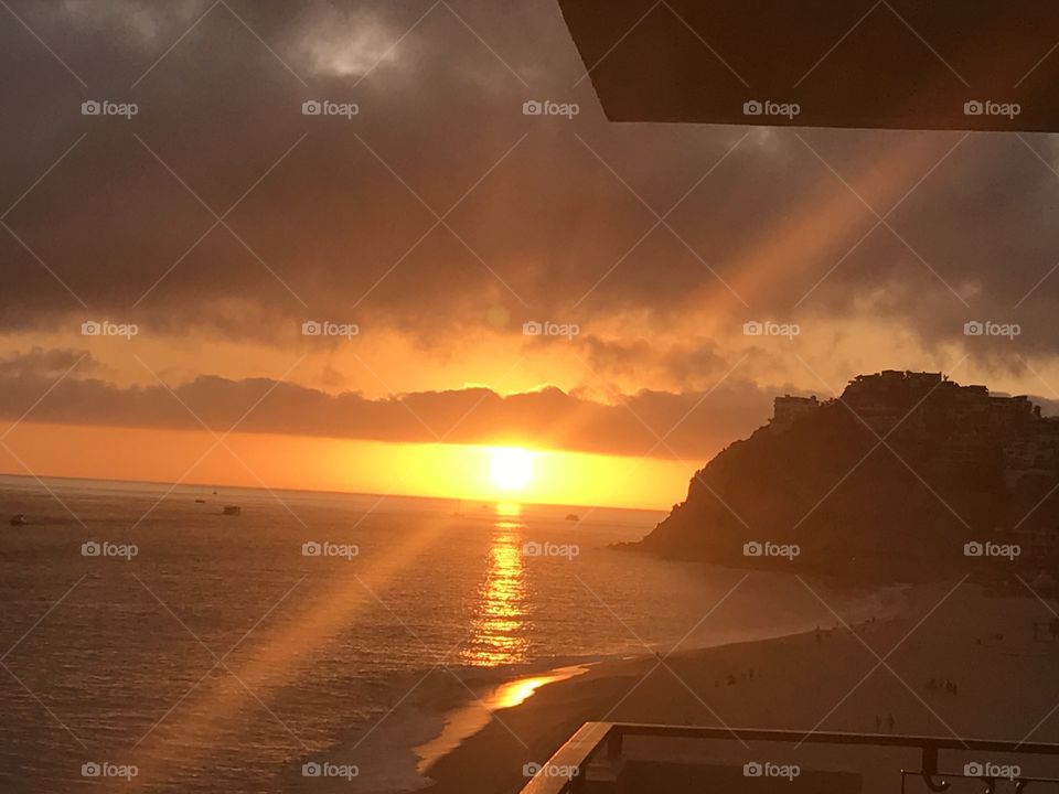 Sunset in Cabo San Lucas 