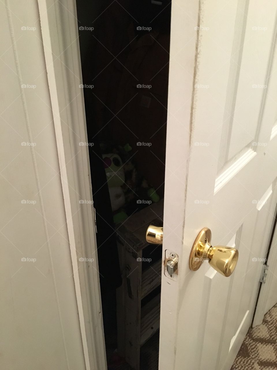 Why is this closet door open? 