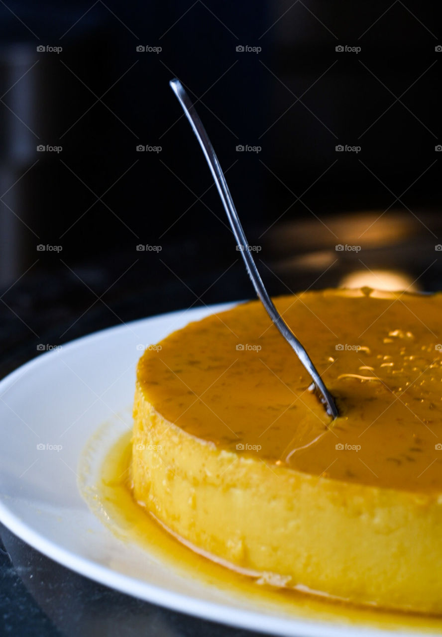 Dibs on the first bite of this Caramel Custard!