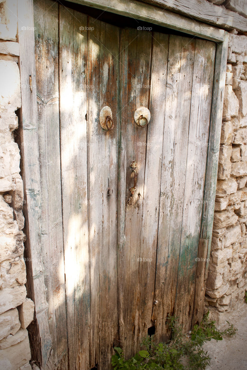 Distressed Old Doorway