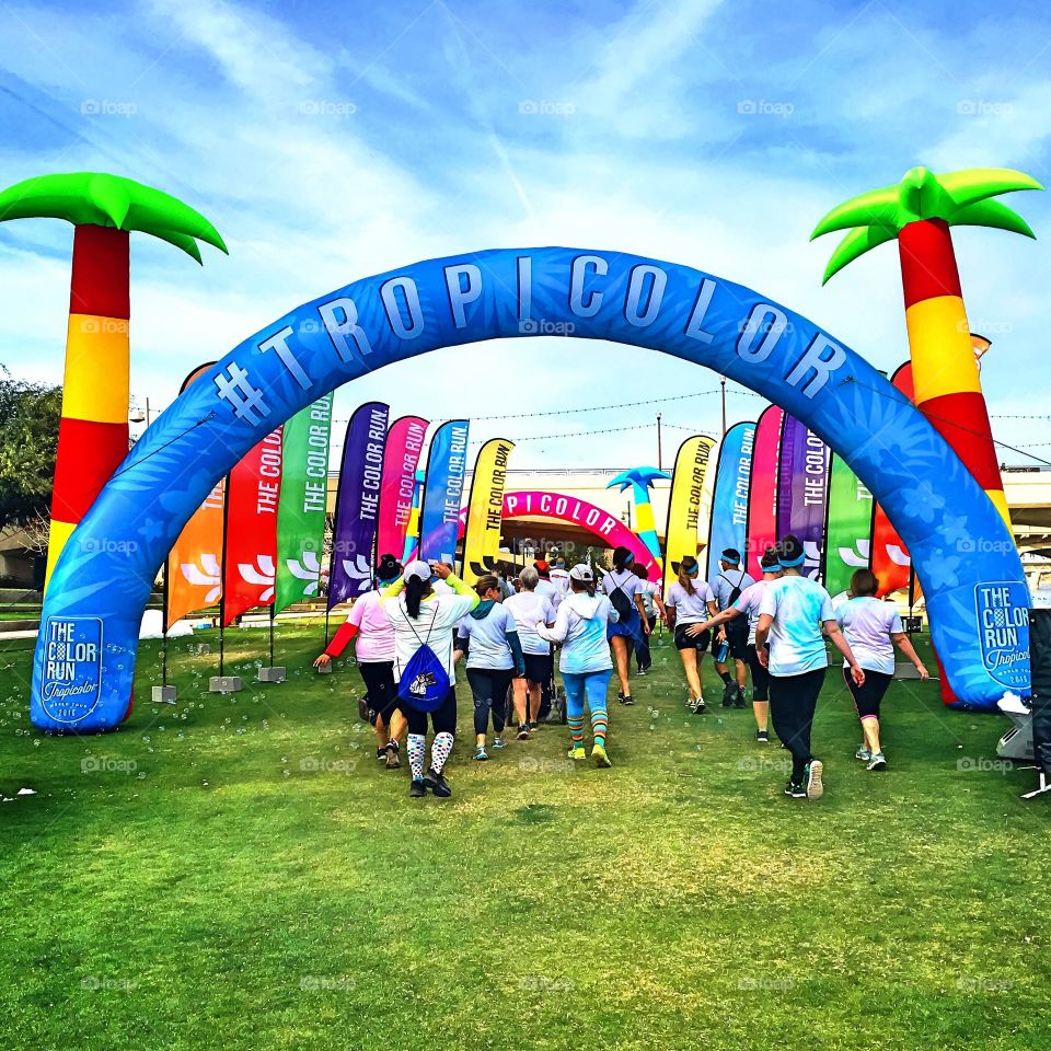 Tropicolor Color Run