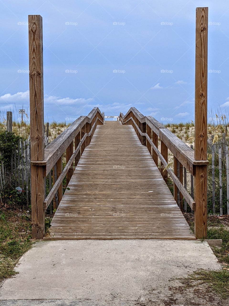 walkway to beach