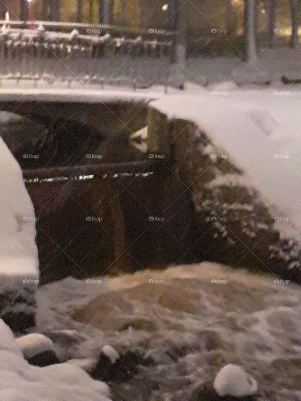 Водопад. Парк Аркадия. Рига