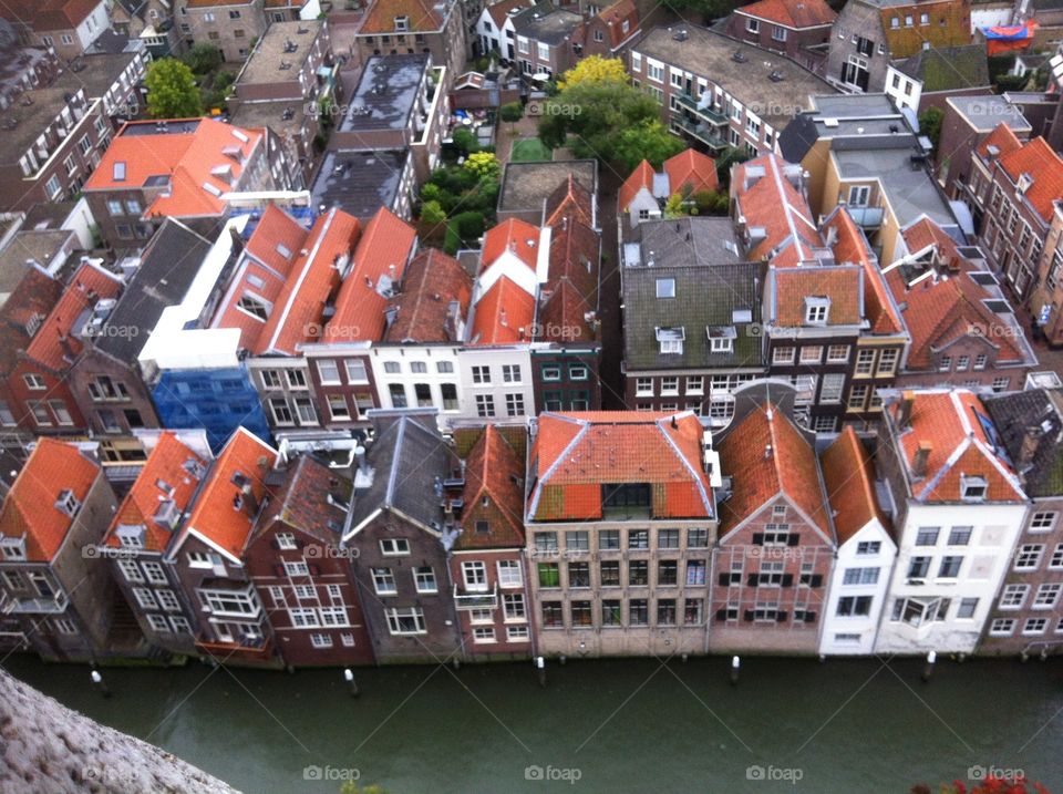 Sightseeing Dordrecht. Dutch city
