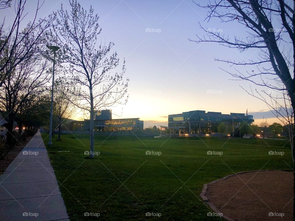 If it isn’t parks or hiking, I also like walking around the local library because it’s such a nice area. 