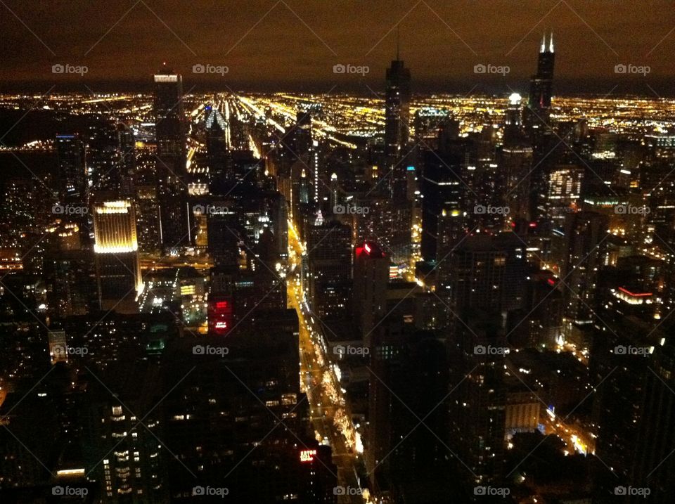 Chicago from above