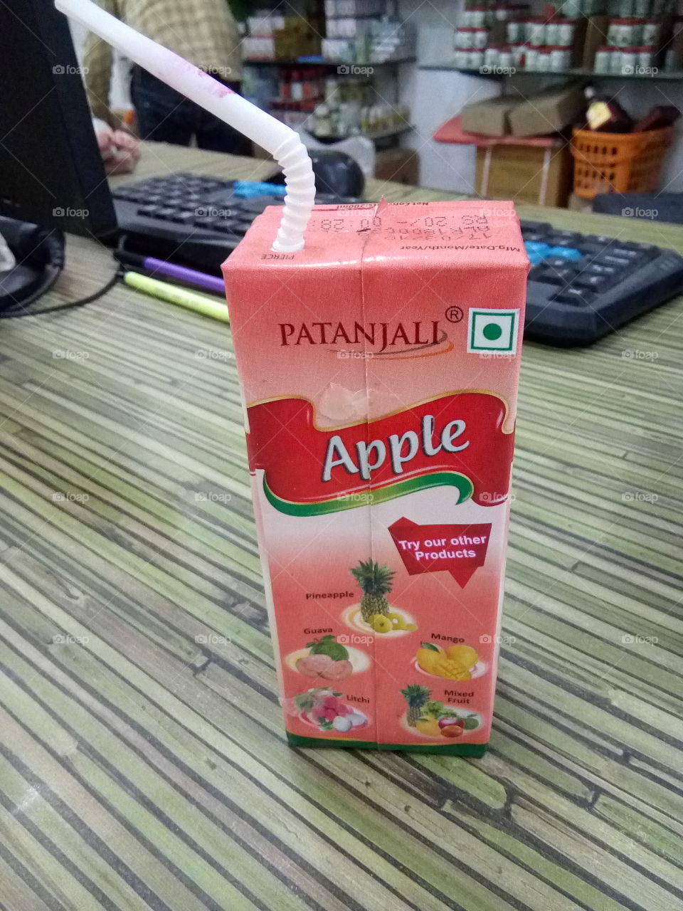 a best product from PATANJALI- APPLE JUICE.