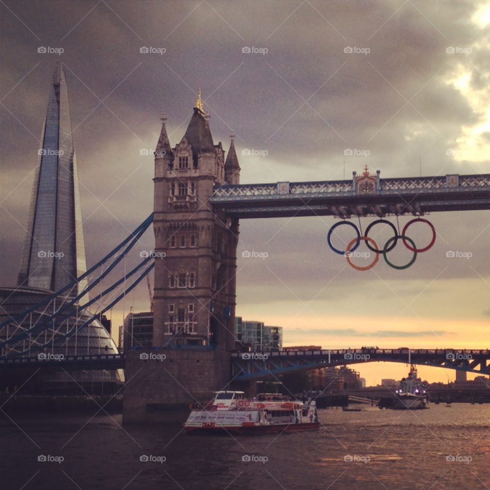 london thames 2012 olympics by JoeLeese
