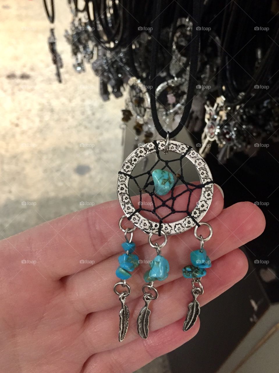 Jewelry. Dream catcher 