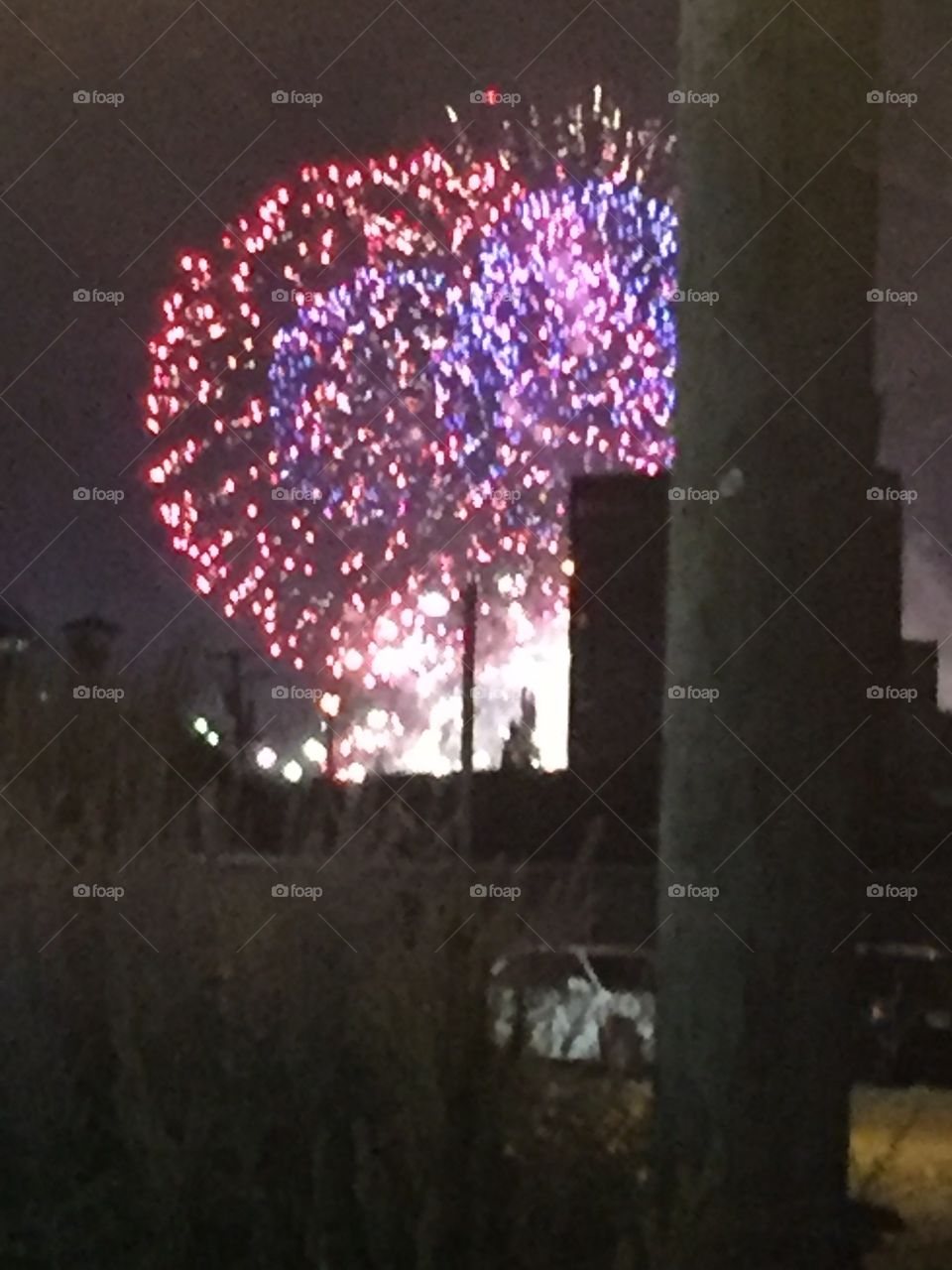 Detroit fireworks