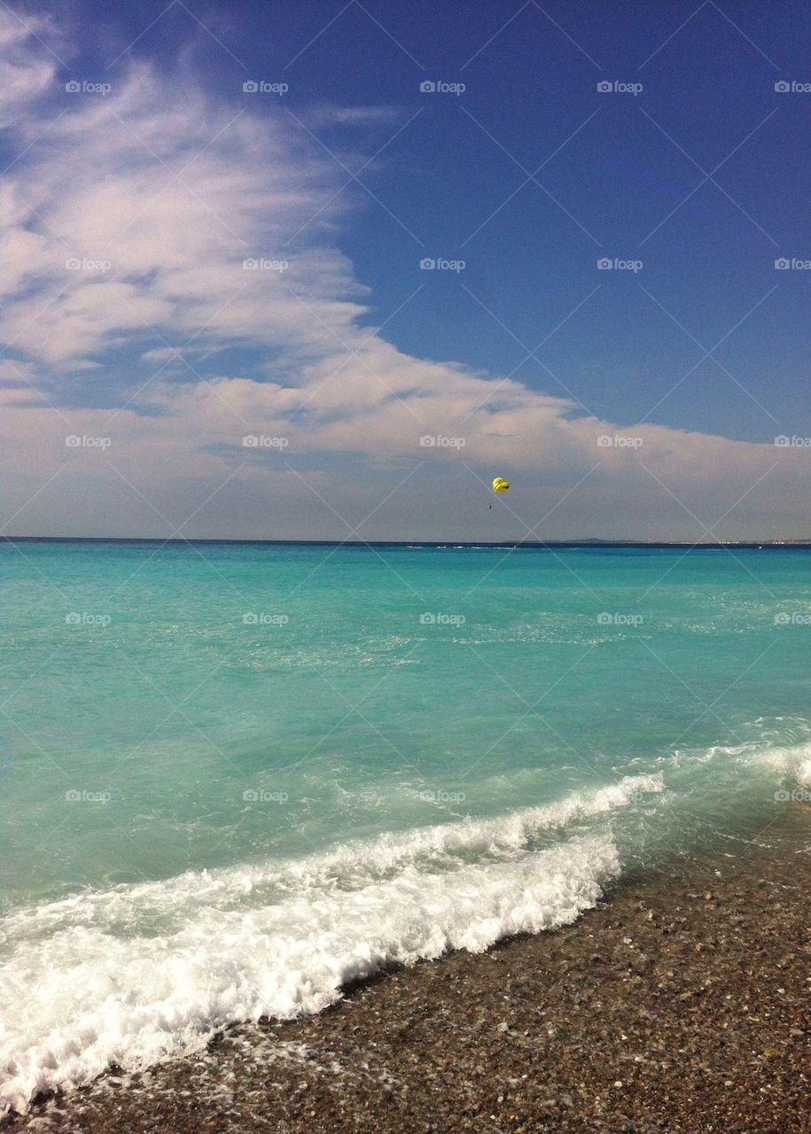 Beachfront, Nice, France