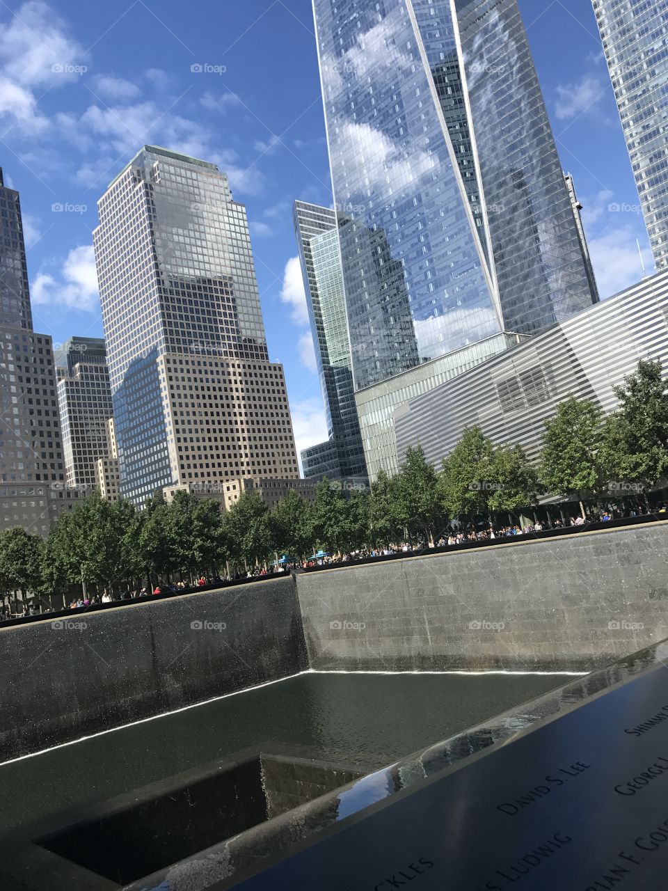 World Trade Center 9/11 memorial 