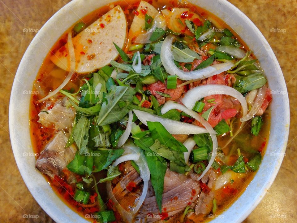 Vietnamese Pho Noodle Soup