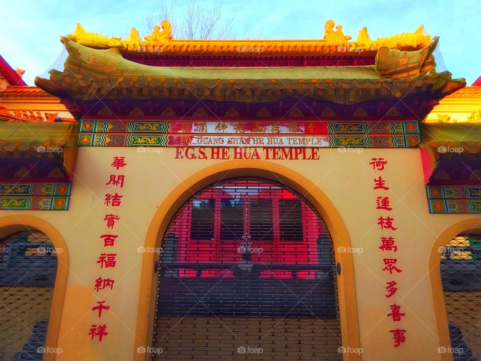 Buddhism cathedral 