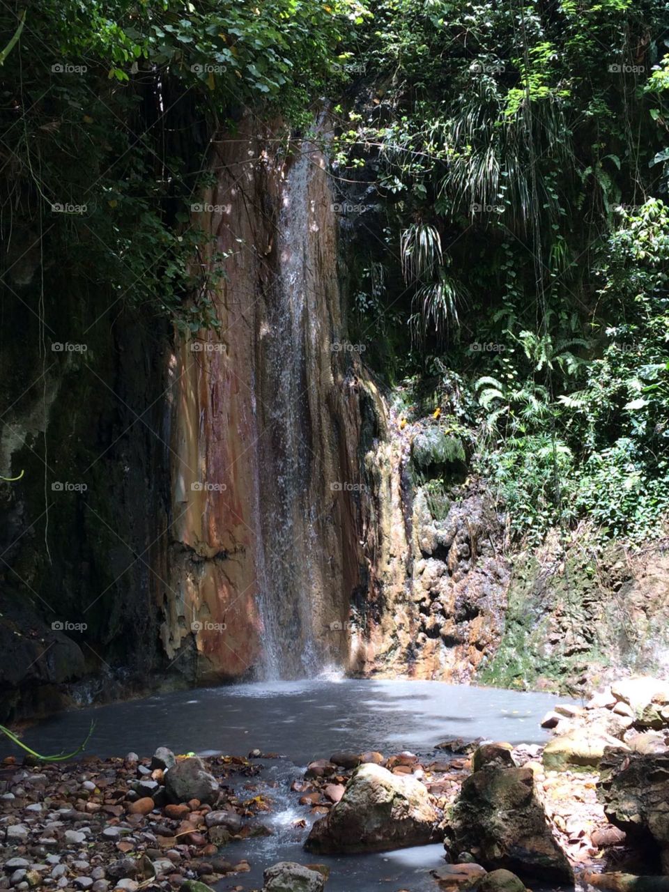 Diamond waterfall