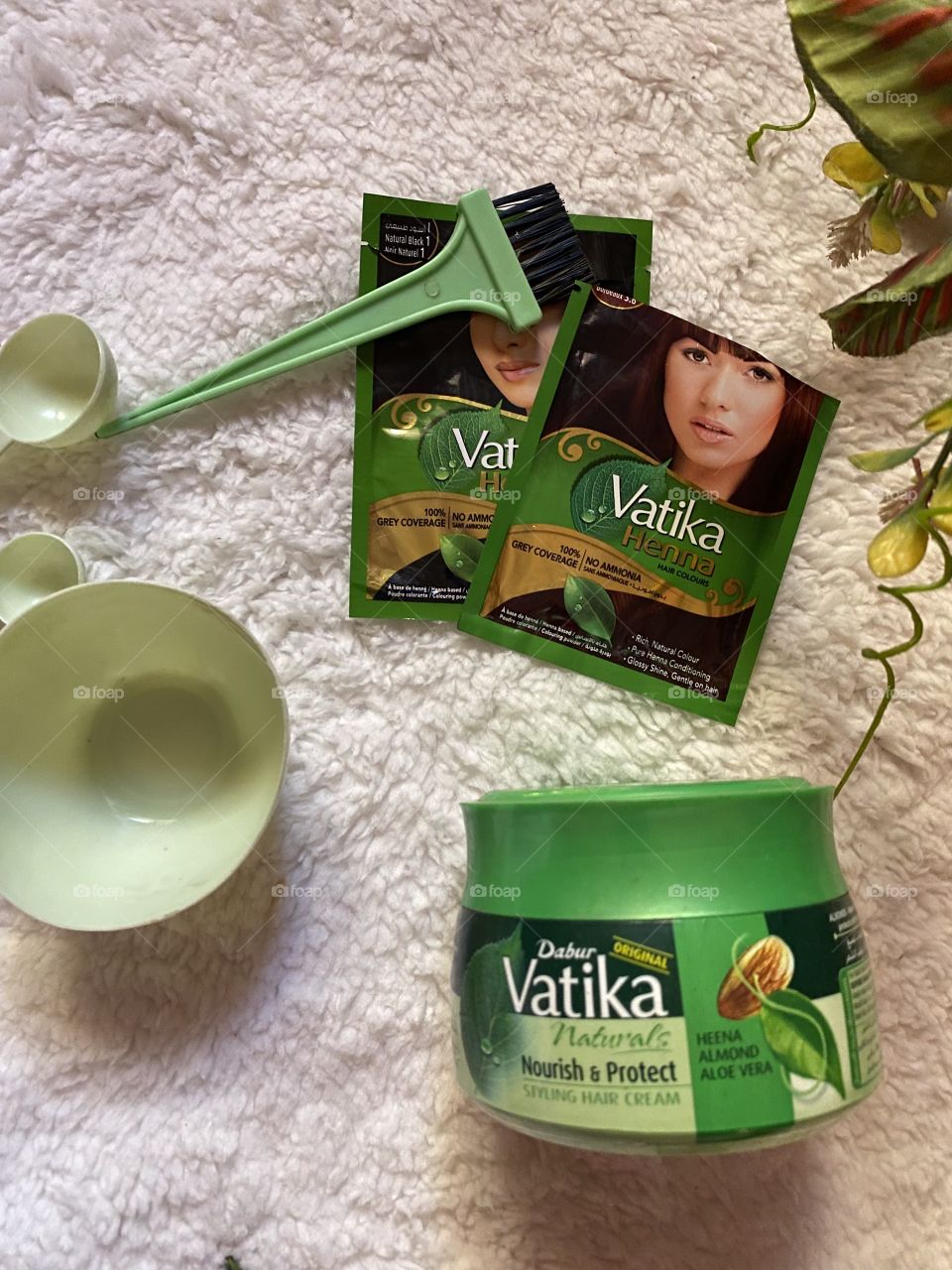 Nourishing and high protection with Vatika 