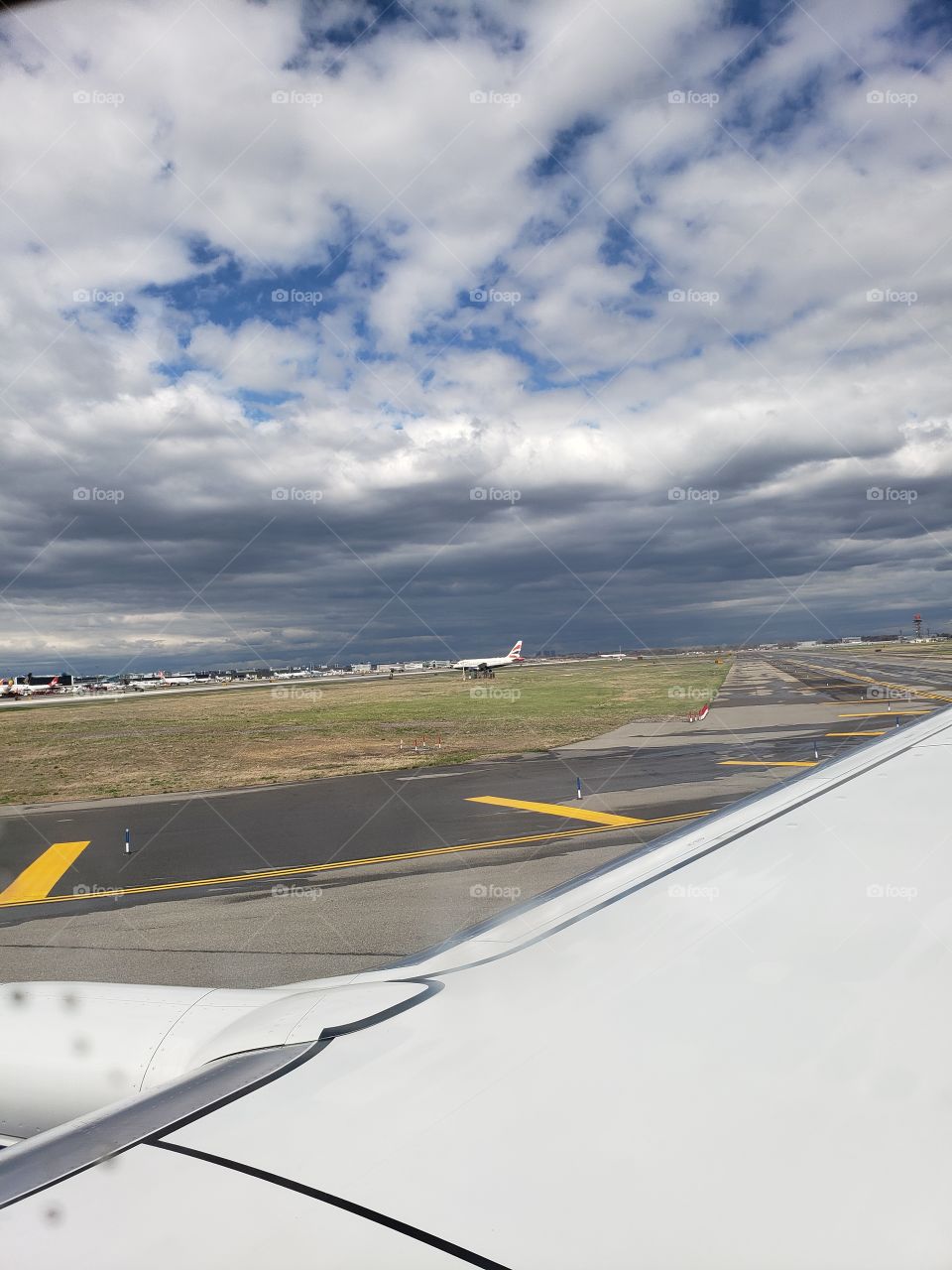 Just Landing in New York, USA, April 2019