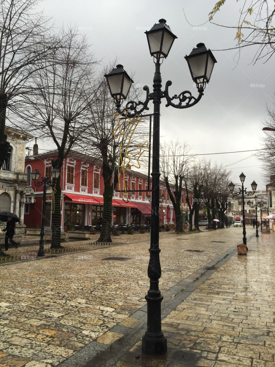 The streets of Shkoder