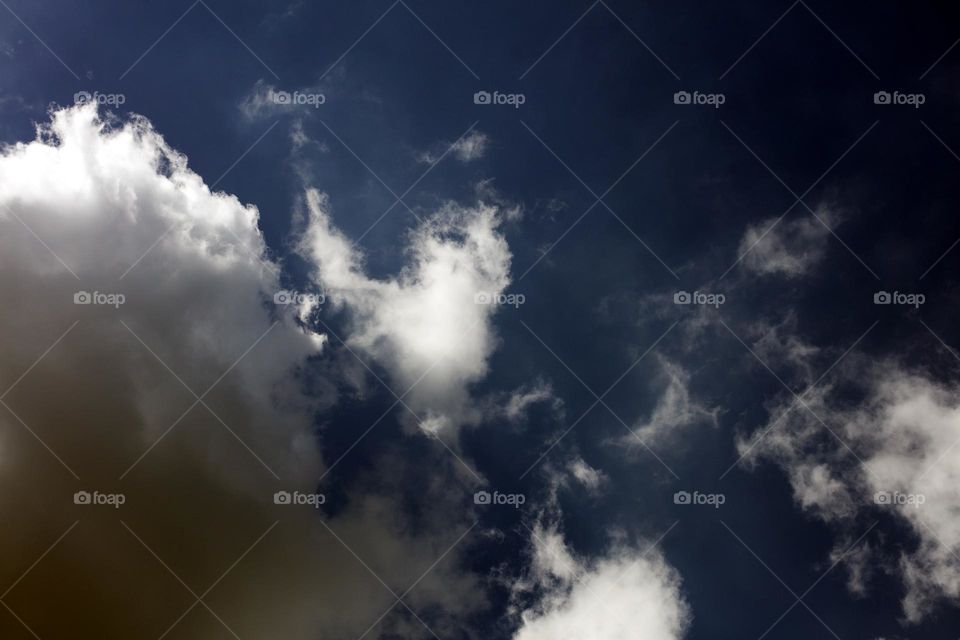 Dramatic dark winter sky with clouds trippy psychedelic minimalist keep dreaming high time hustling