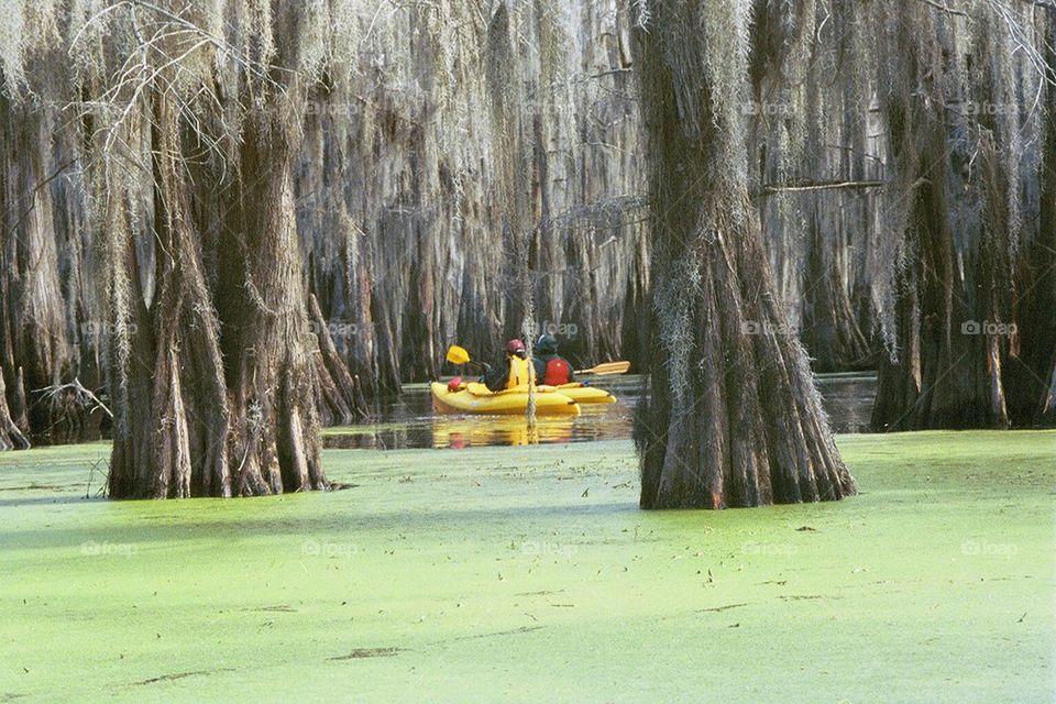 Winter paddling
