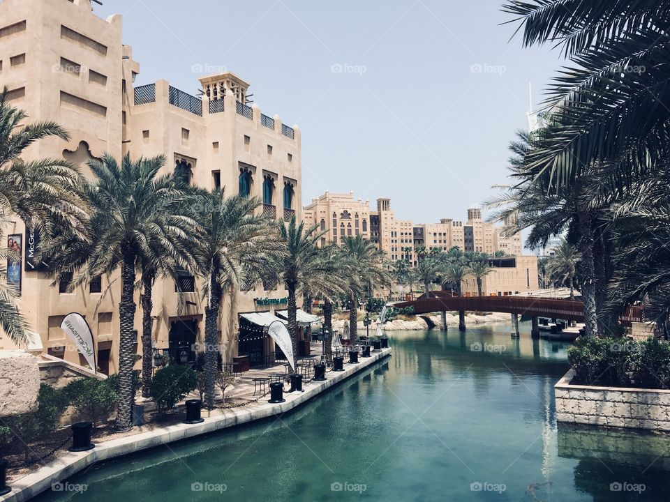 Arab culture architecture and souq model - Madinat Jumeirah 