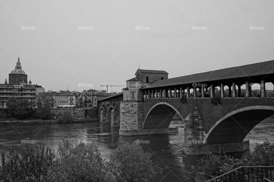 ponte coperto Pavia