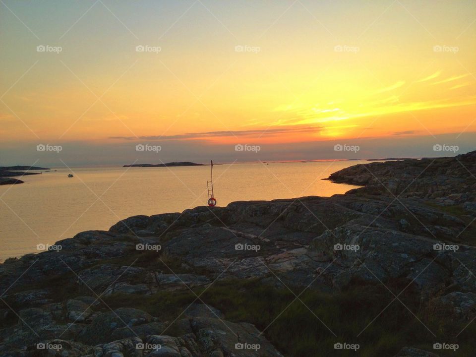 Sunset at Sandö