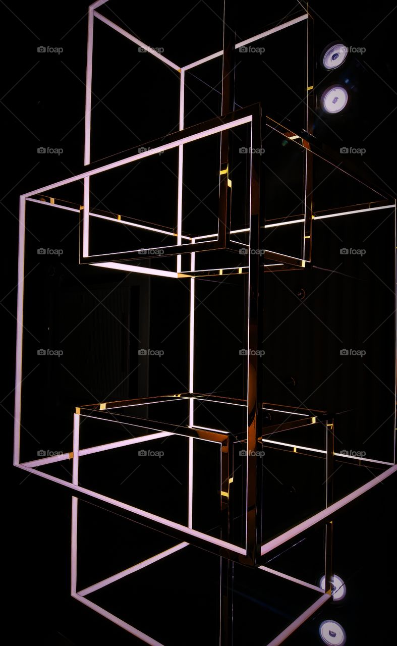 Abstract Metal Structure