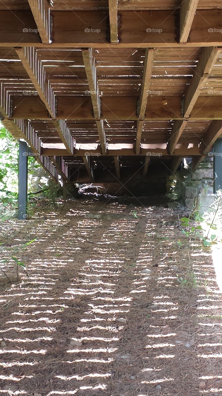 under bridge. under bridge