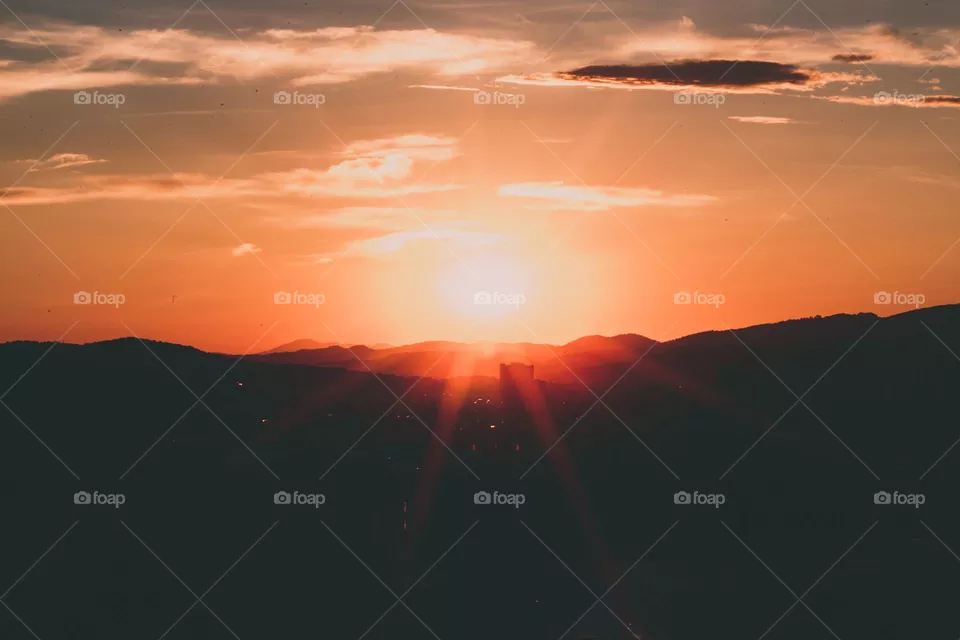 Sunrise in Hills