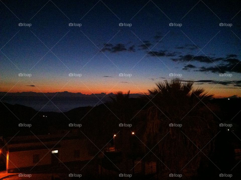 Sicily sunset 