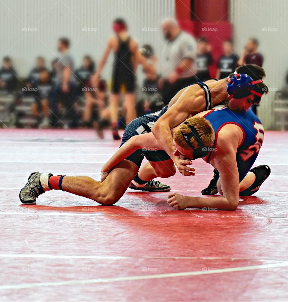 With hard work weekend wrestling tournaments turn into high school state championships.