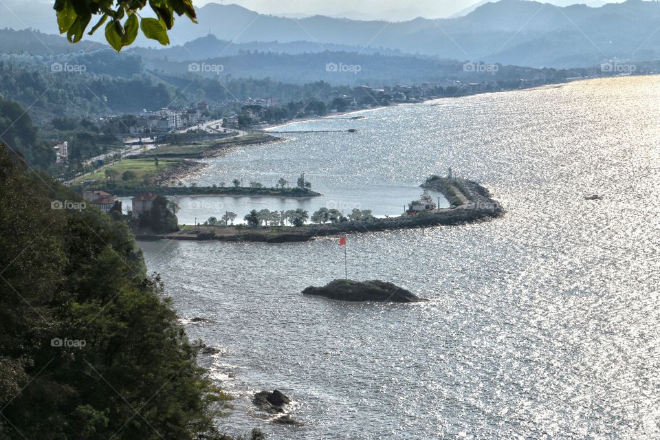 Little harbor. Turkey has a lot of nice view like this. Here is bolamans was in ordu, turkey 