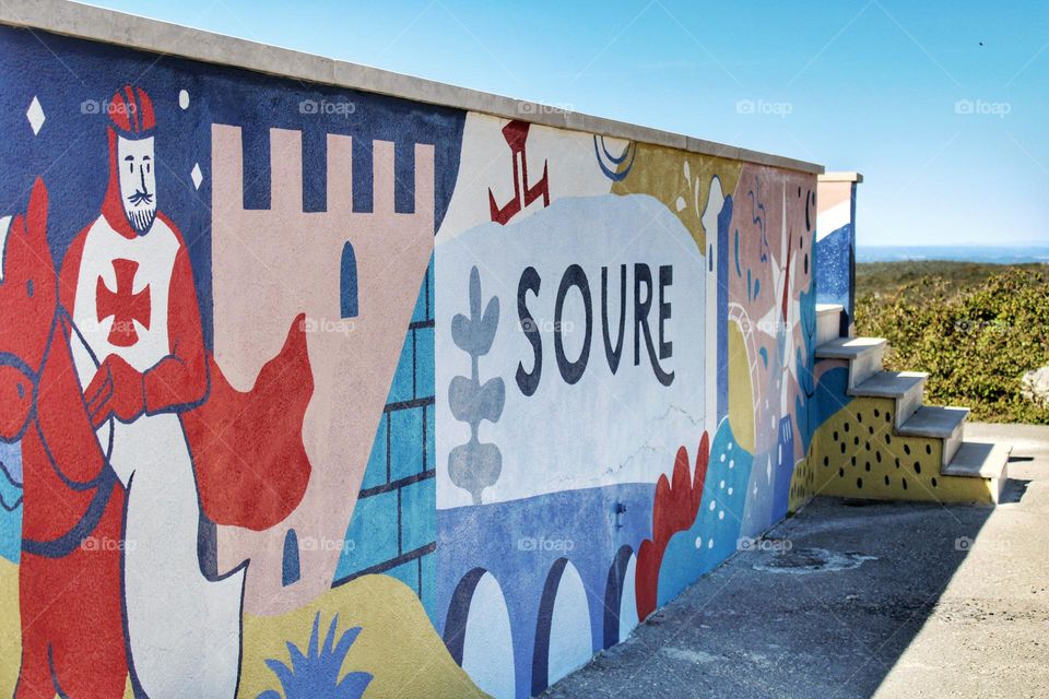 Viewpoint in Soure, Portugal