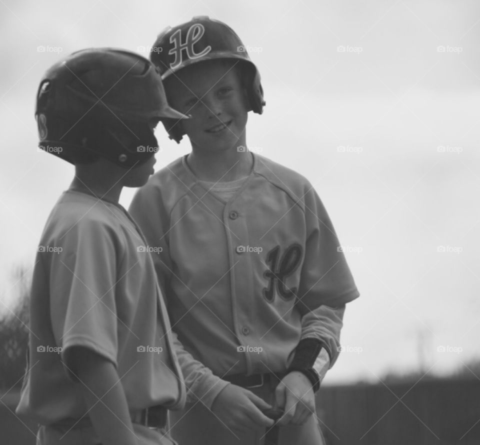 Baseball. Teammates
