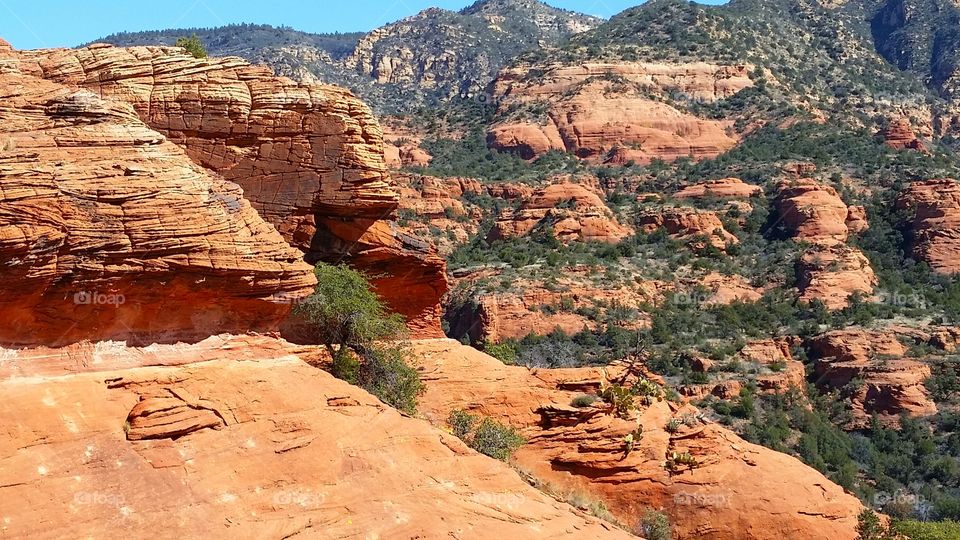 Red, red rocks. Red Rocks 