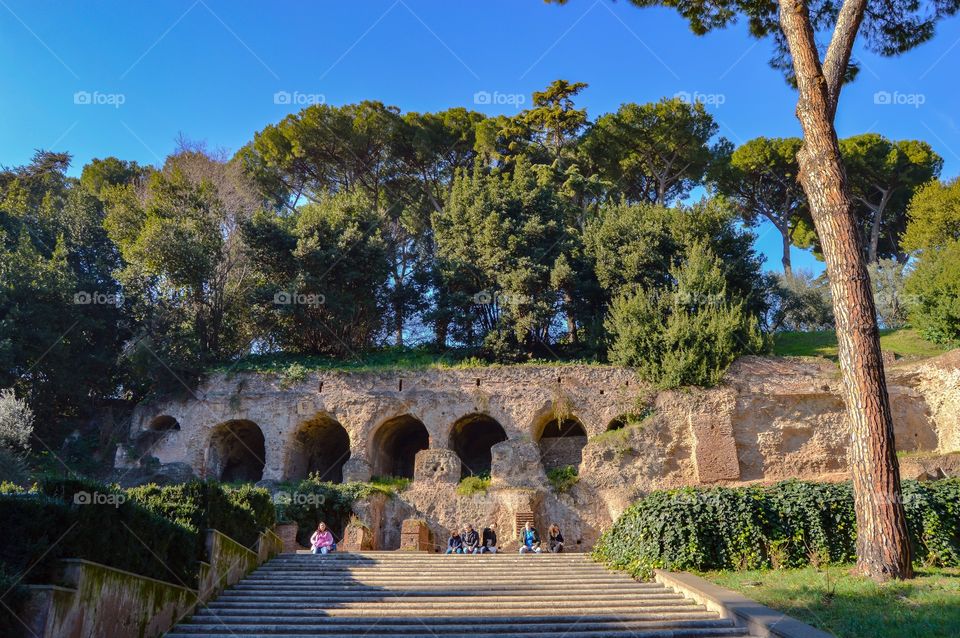 Jardines del Palatino (Rome - Italy)